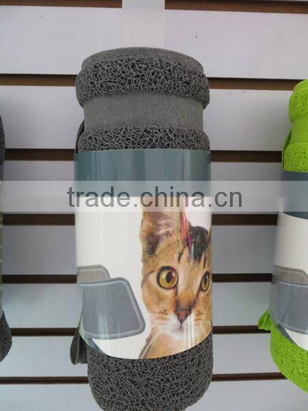 litter catcher mat/paw shaped cat litter mat -soft on paws