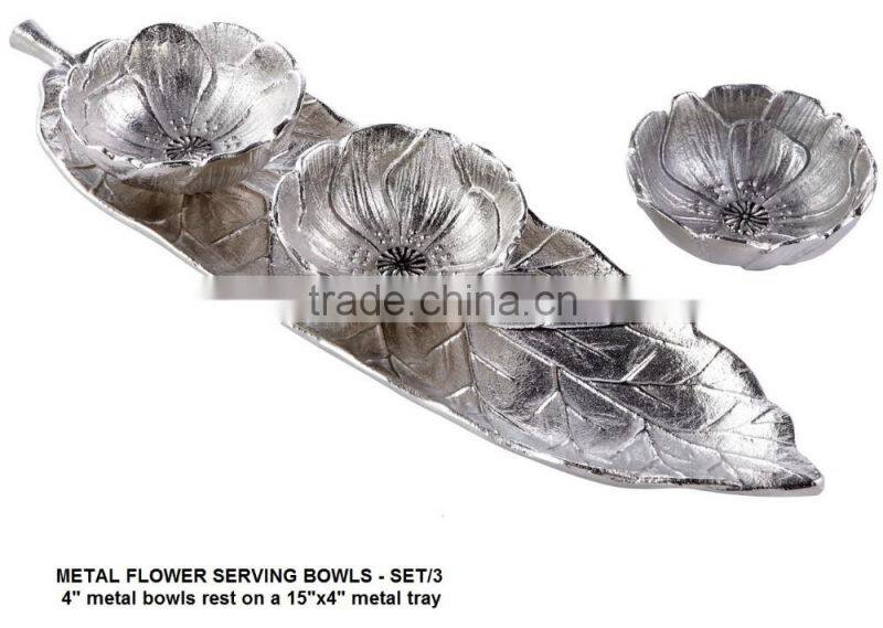 Aluminum Tray & Bowl