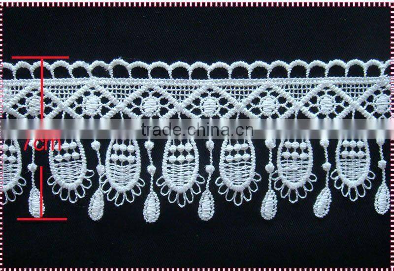100%polyester guipure lace trim