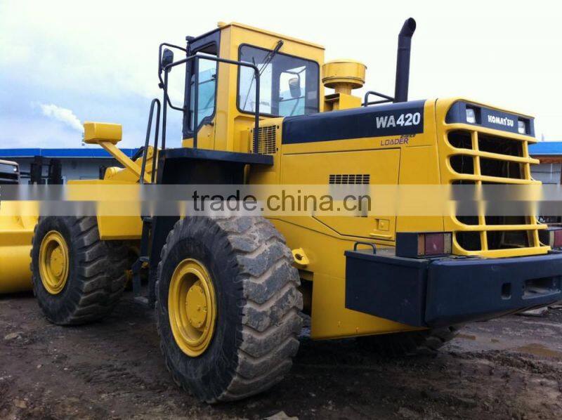 used Komatsu wa420 wheel loader, used wa420 wheel loader, used komatsu wheel loader