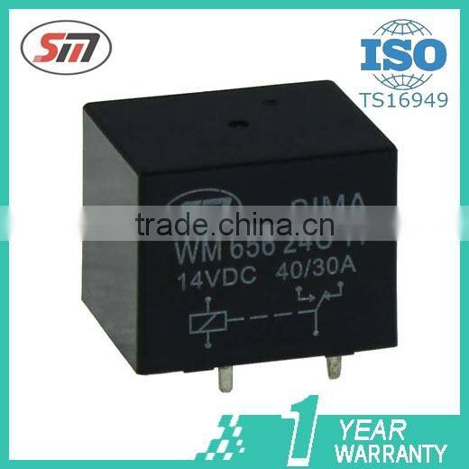 Auto relay Mini PCB relay open type 6 pin 7pin12V 40A WM656