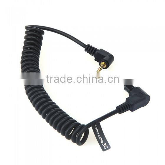 Commlite 2.5mm 3C Remote Shutter Connect Cable For Canon EOS6D, 7D, 50D, 40D, 30D, 5D, 20D, 10D Series