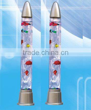 water column lamp change color lmap water bubble fish lamp