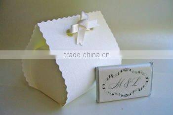 Custom fancy wedding paper box