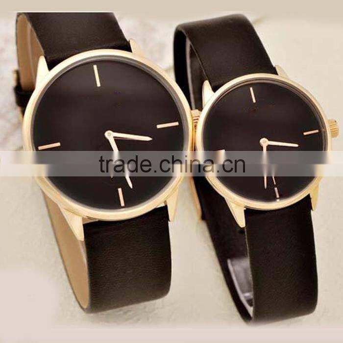 Best selling 2015 best couples japan movt factory watches in guangzhou