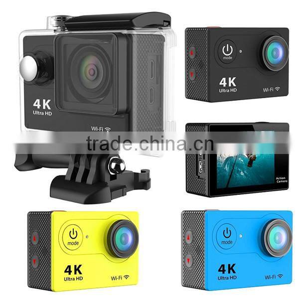 4K Action Camera With Remote Contral High Quality Wifi Waterproof Sport Camera