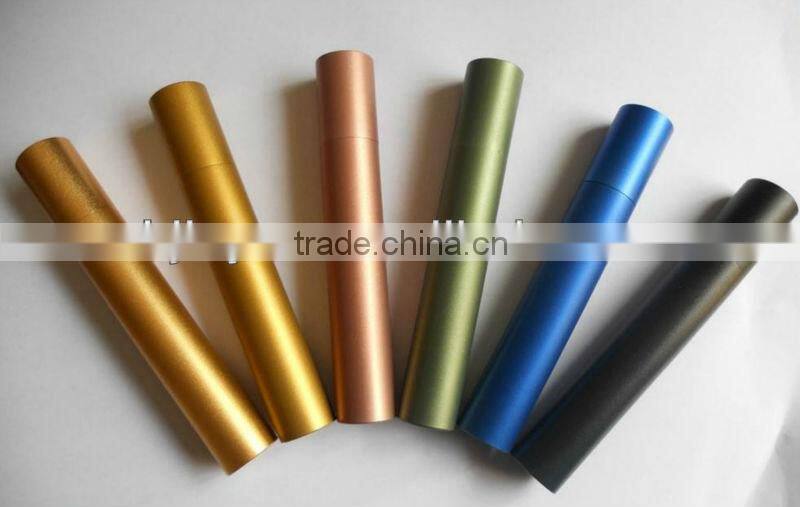 anodized color aluminium tube manufacturer from China with ISO, BV and RoHS
