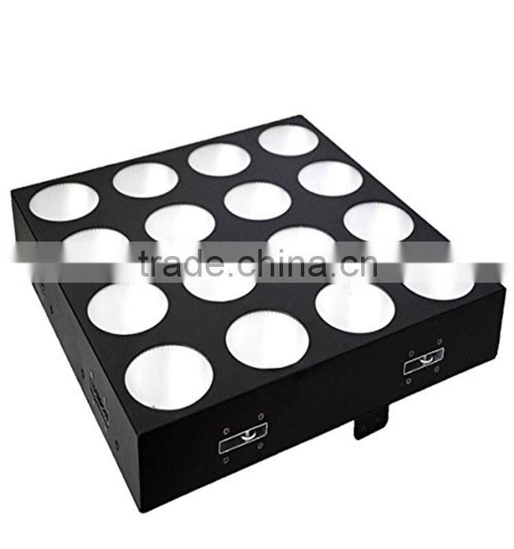 4Pcs/Lot 16 Heads 30W COB RGB LED Wall Washer Stage Lights Pixel Panel Matrix Blinder Light 4x4 Slim LED 3 in 1 Matrix Night Clu