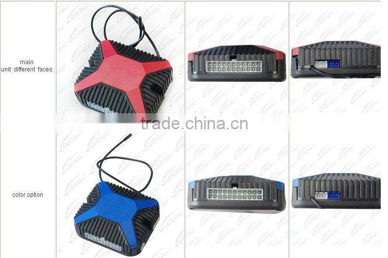 one way car security alarm system with universal remote control key