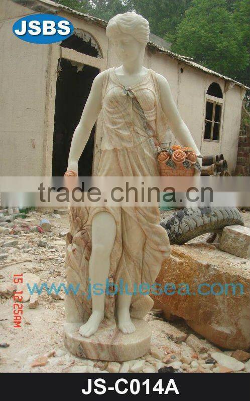 White marble Virgin Mary
