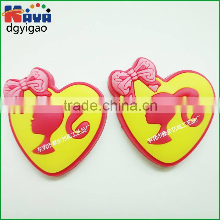 3d PVC fridge magnet words for company promo gifts