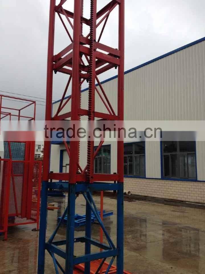 25m 100m tower crane tower hoist for building construction