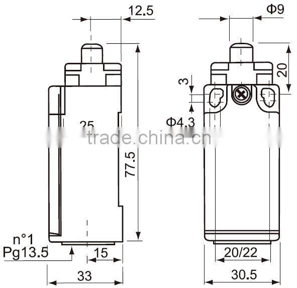 CNTD Wholesale China Factory CE RoHS Telemecanique Electrical Limit Switches