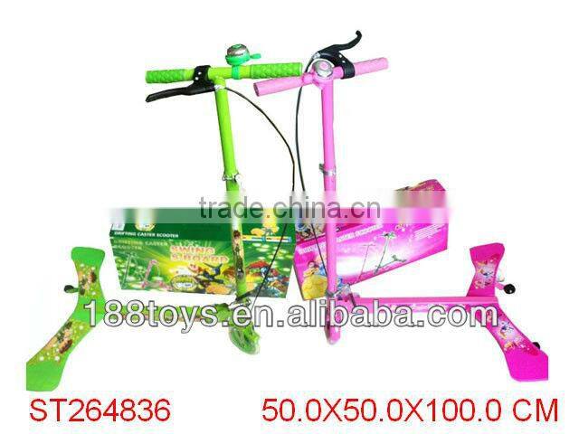 Three wheels kids pedal kick scooter,foot scooter