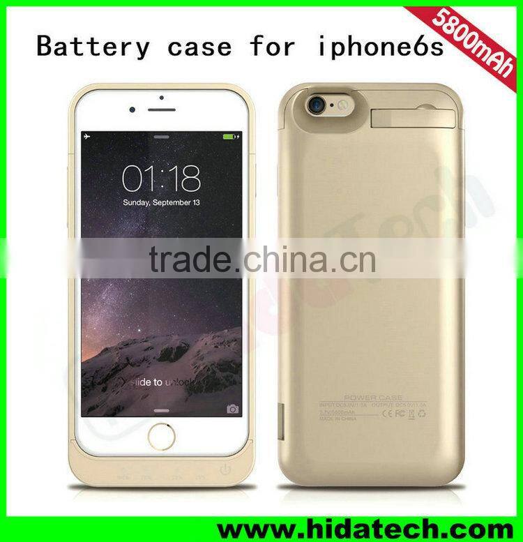 Hot Selling Power Bank Charger for iPhone 6s Battery Case for iPhone 6s for Wholesale