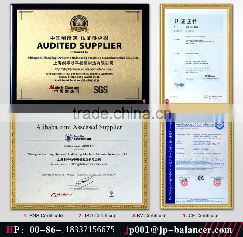 Best price for Vertical Balancing Machine