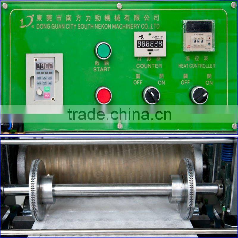 Dual purpose PP & PE shoe cover making machine