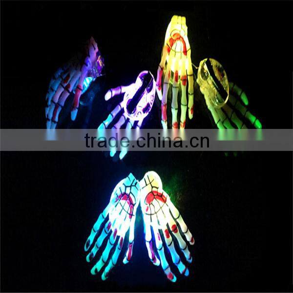flash color led gloves with flashlight led gloves wholesale party favor