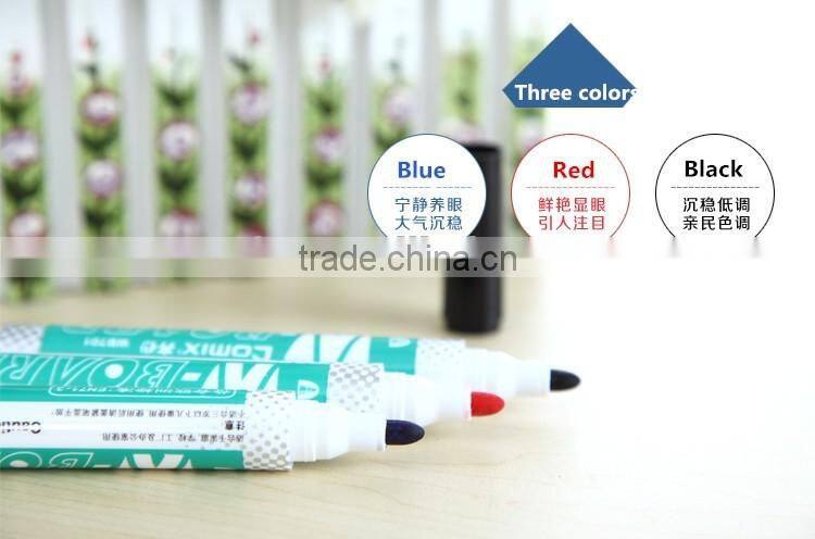 3 colors high quality easy wipe Whiteboard Marker