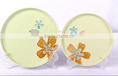 Creative Japanese Korean Flat Ceramic Dinner Plate HY1671902