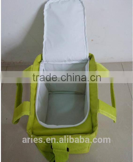 Outdoor Insulated Picnic Cooler Box Tote Bag Camping Ice Box Lunch Bag Ice Pack