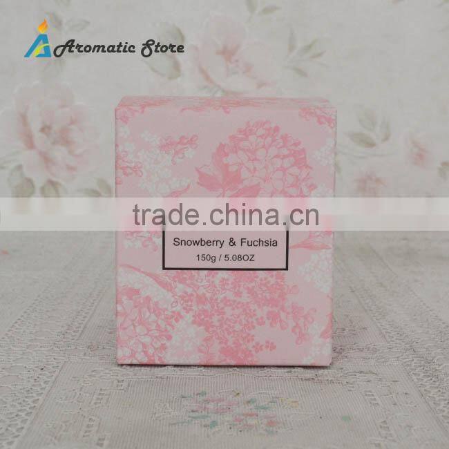 soy base wax candle manufacturer