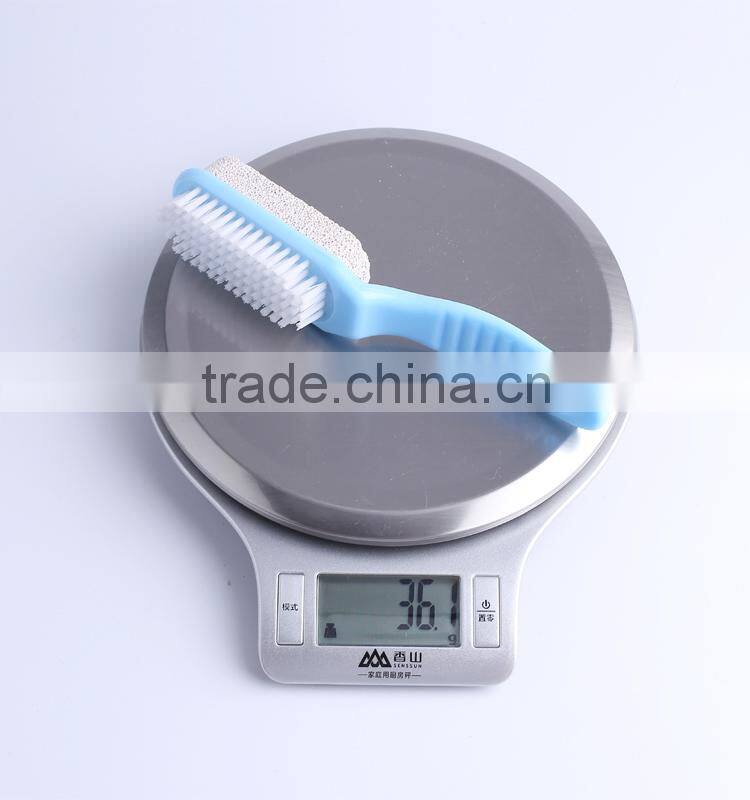 Pedi foot file and foot cleaning brush