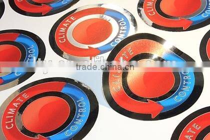 permanent die cut uv resistant vinyl sticker (M-A468)