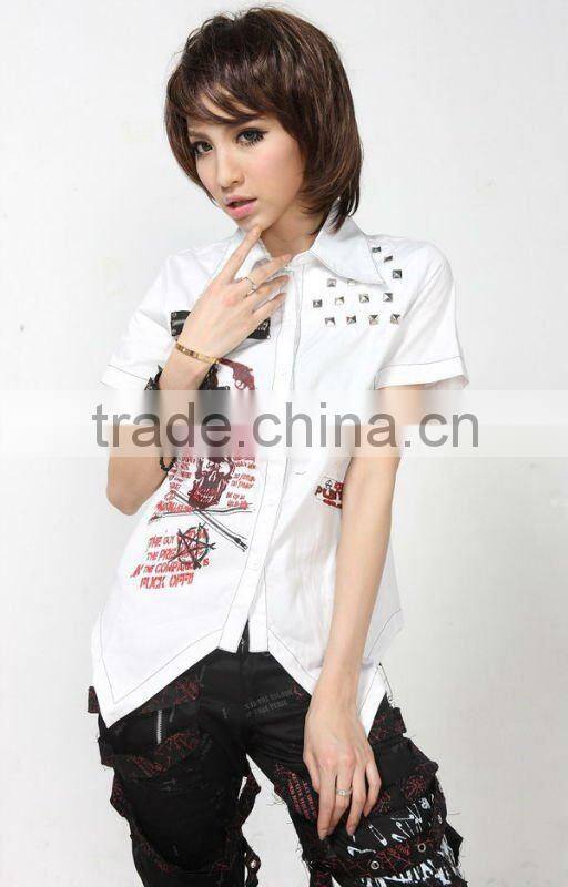 Visual Kei Gothic Dolly Cosplay KERA Lolita shirt Japan fashion