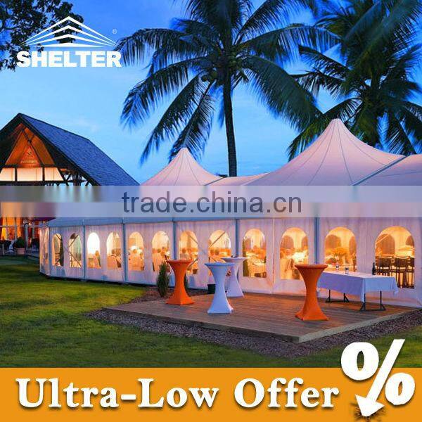 Giant aluminum frame yurt tent for wedding