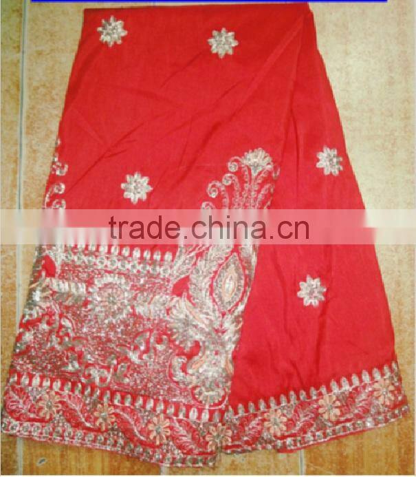 African handcut net george lace fabrics 5 yards in stock