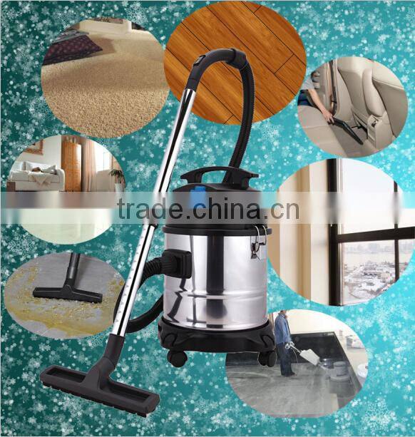 stainless steel barrel commercial/industry/hotel/home cleaning vacuum cleaner made in china