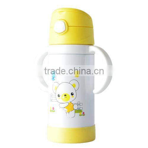 new design double wall stainless steel vacuum flask feeding baby bottle