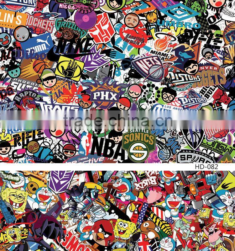 HD-084 CARLIKE High Quality Lovely Graffiti Sticker Bomb