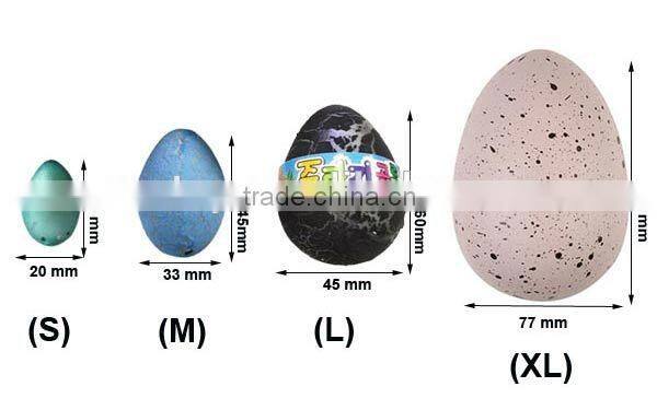 Funny growing lizard eggs growing pet egg toy growing dinosaur egg toy