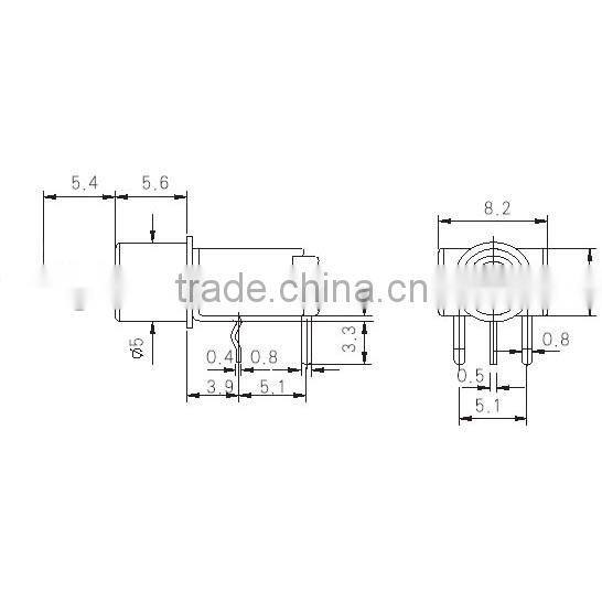 3pin SPST electric toggle switch