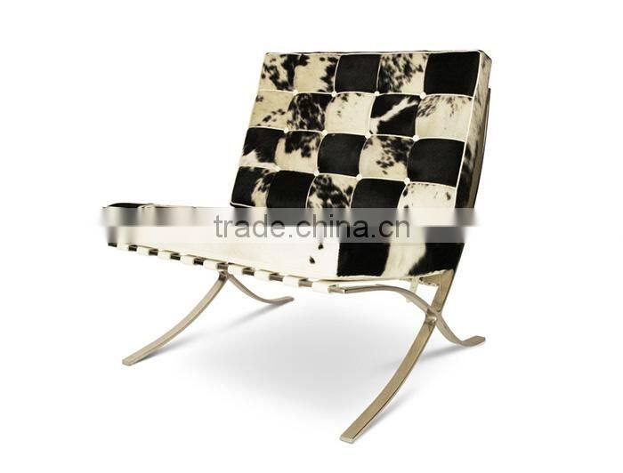 Barcelona chair (8030-pony skin)