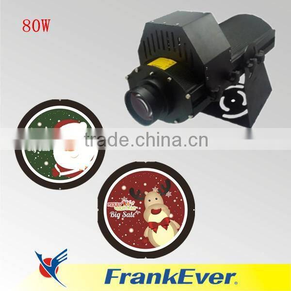 Frankever 80W projector lamp outdoor advertising gobo projectors