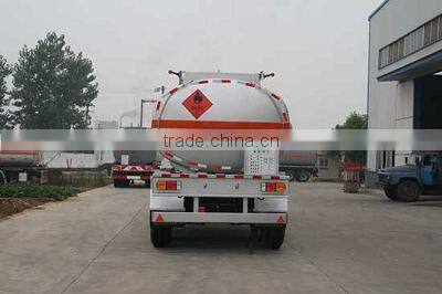 Aluminum alloy flammable liquid tank semi-trailer transport