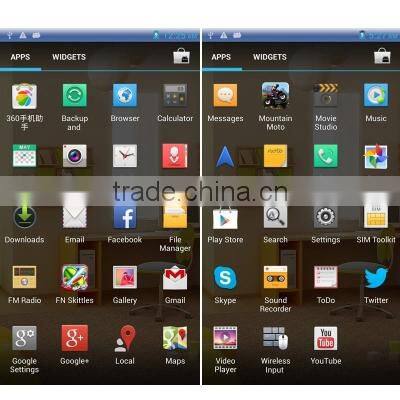 EBEST V5 4GB White, GPS + AGPS, Android 4.2.1, MTK6572 1.0GHz Dual Core, RAM: 512MB, 4.5 inch IPS Capacitive Screen Smart Phone,