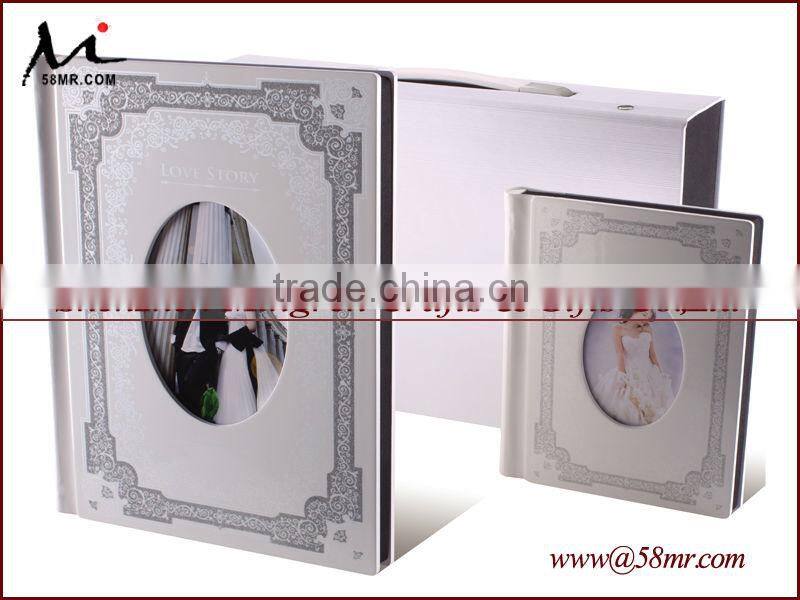 2013 New Digital Wedding Photo Album Cover, Crystal Acrylic Album Cover Design