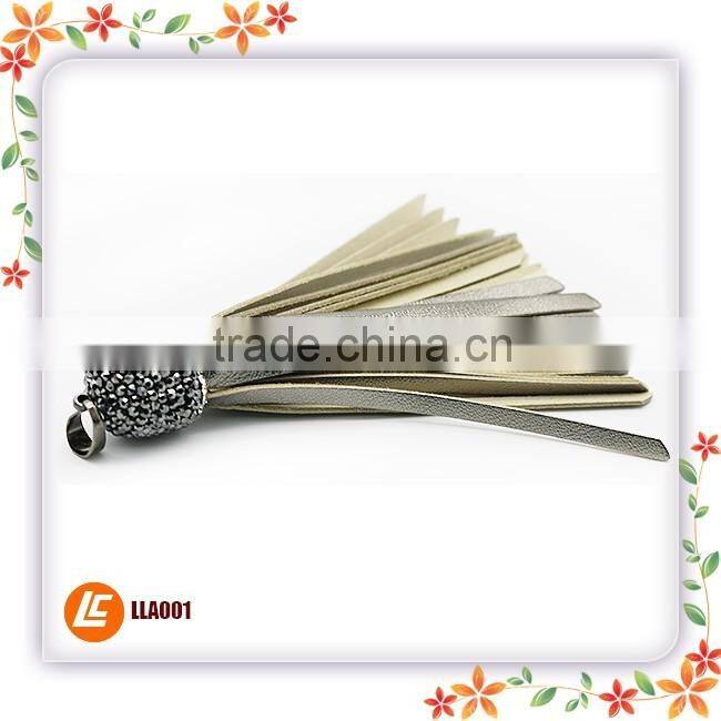 Trendy Cow Leather Tassel for Sarees