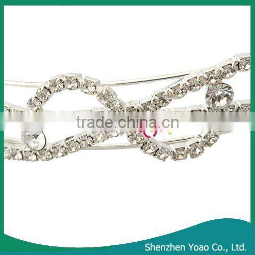 Elegant Music Note Rhinestone Hair Band Headband
