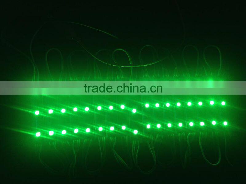 Dumb Rectangle RGB LED Waterproof Module - 12v (3 pixels each)