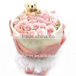 flower wrapping polyester non woven fabric