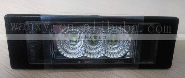 China Manufacturer New product with EXW price COB 9W anto led for MINI R55 led car license plate light for BMW E87