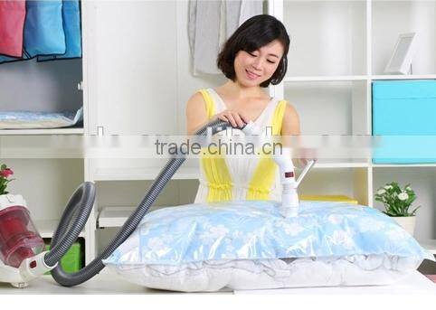 Good quality waterproof clothing pillow organiz air lock vacuum bag