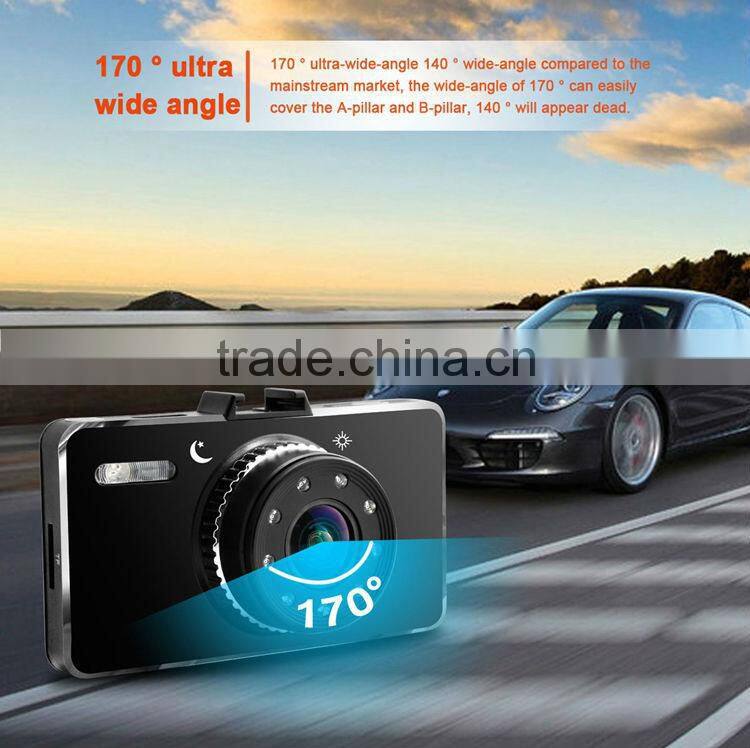 WDR good Night vision black view car DVR