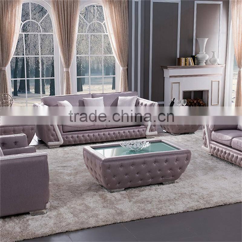 f Italian Palace Living Room Sectional Sofa Newest Design fashion comfortable fabric Sofa AL029