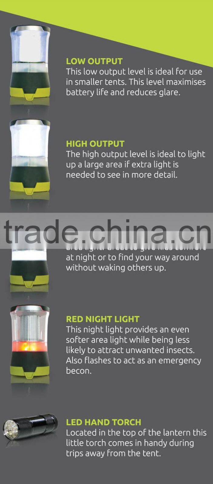 rechargeable emergency Led camping light, compatible lantern, super bright led lighting lamp, camping led lantern